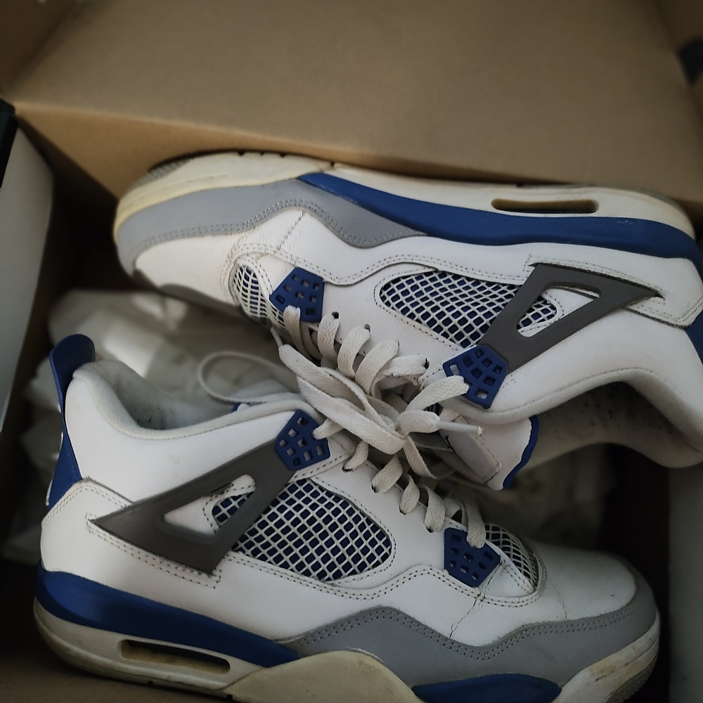 Jordan 4 Retro (2012) Military Blue 10.5